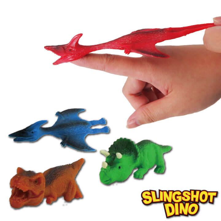 Dinosaur Slingshot Fidget Toy (Assorted)